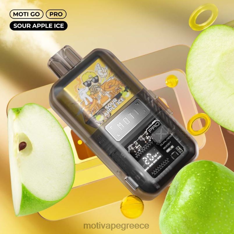 0B6XL18 MOTI Go Pro ατμός μιας χρήσης (5%, 12000 ρουφηξιές) ροζ λεμονάδα | MOTI vape flavors Greece