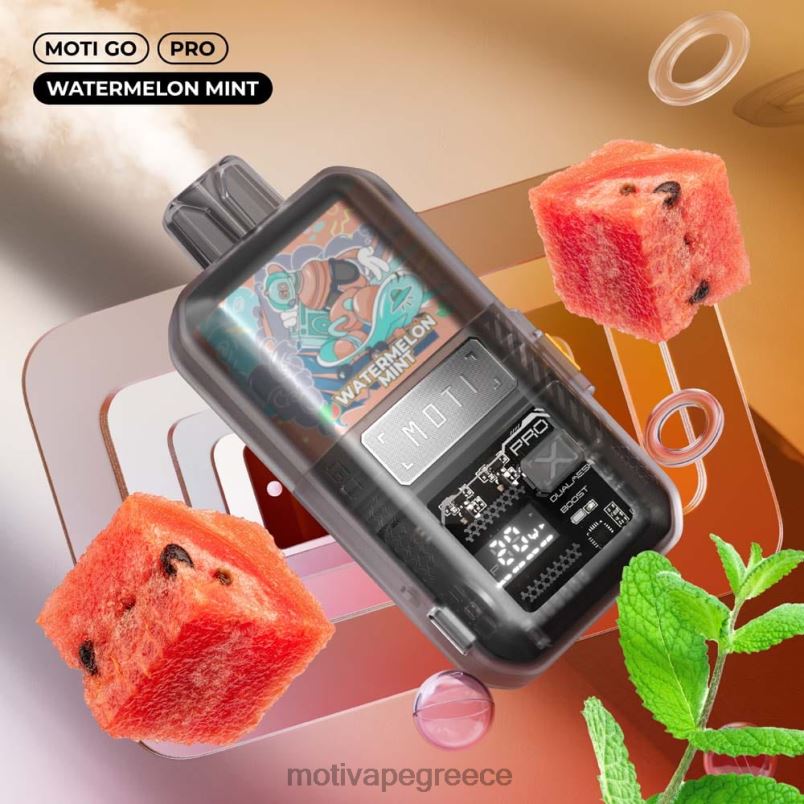 0B6XL18 MOTI Go Pro ατμός μιας χρήσης (5%, 12000 ρουφηξιές) ροζ λεμονάδα | MOTI vape flavors Greece