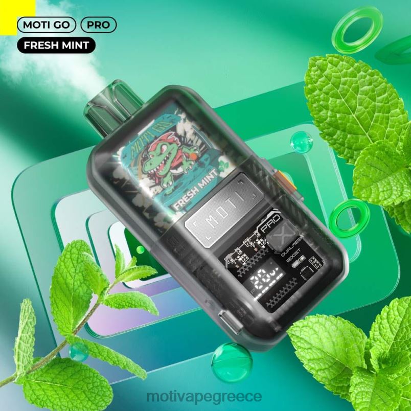 0B6XL18 MOTI Go Pro ατμός μιας χρήσης (5%, 12000 ρουφηξιές) ροζ λεμονάδα | MOTI vape flavors Greece