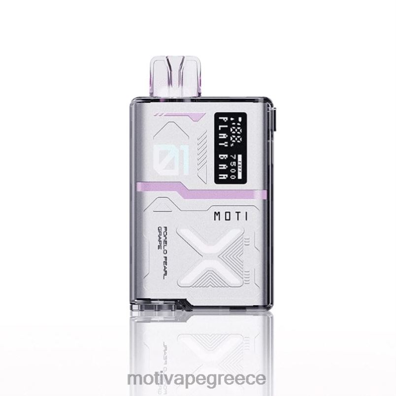 0B6XL56 MOTI Play Bar 7500 ατμούς μιας χρήσης (5%, 7500 ρουφηξιές) ξινόμηλο ροδάκινο | MOTI vape near me